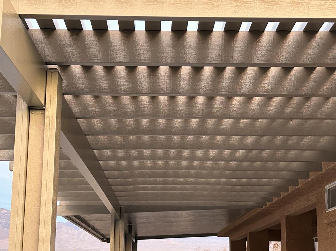 Driftwood Alumawood Patio Cover | Snowden Designs