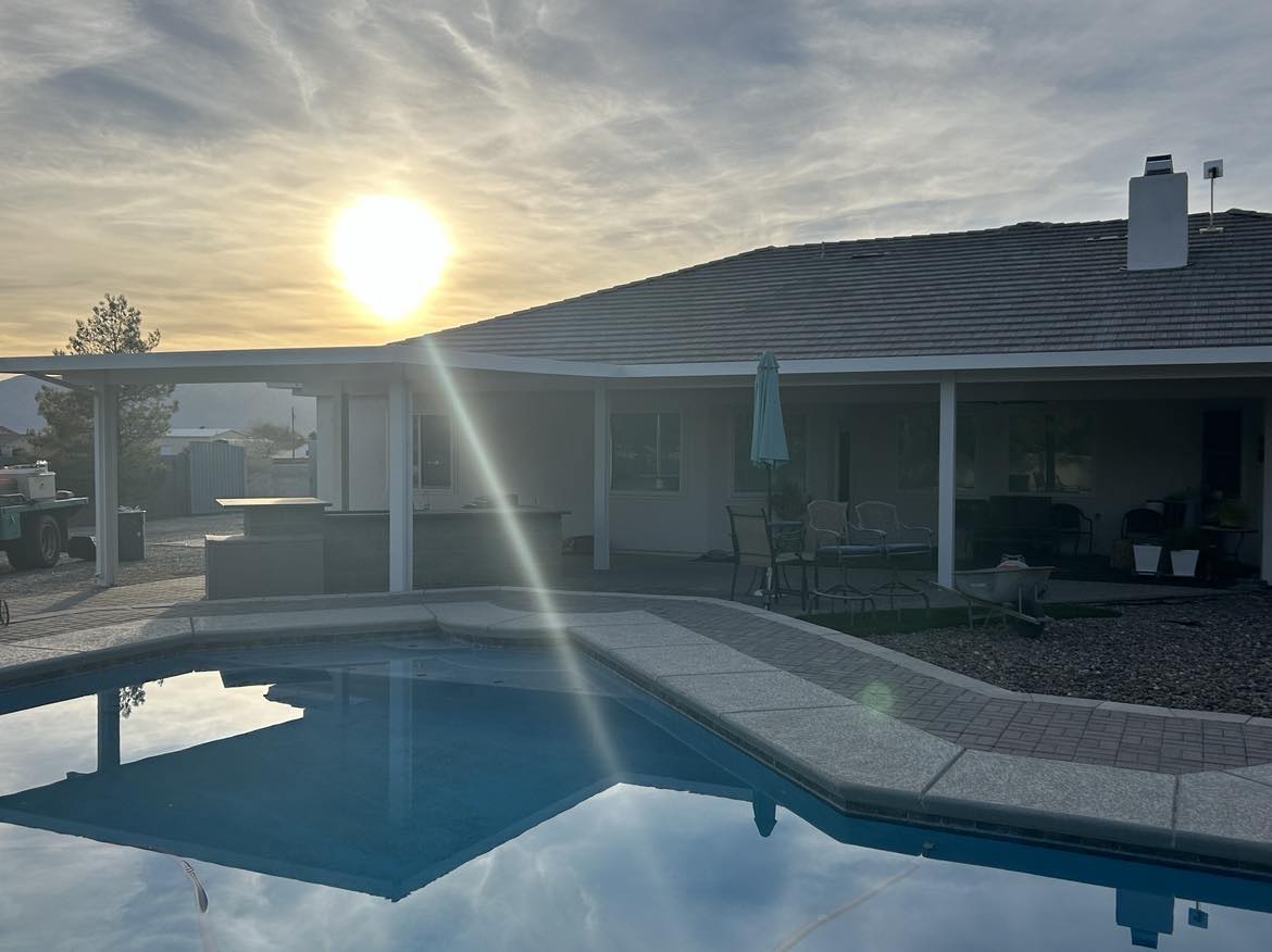 White Alumawood Insulated Patio Cover Snowden Designs