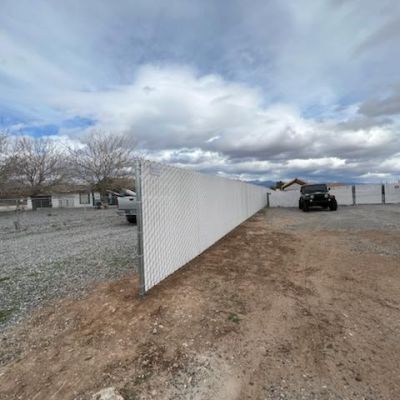 Fence for High-Wind Areas in Pahrump