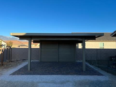 Alumawood patio cover in Pahrump