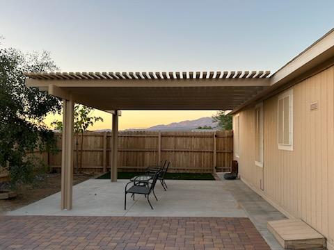 Alumawood Patio Cover in Pahrump 226