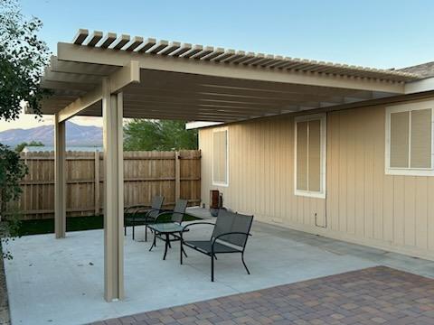 Alumawood Patio Cover in Pahrump 229