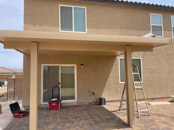 Insulated patio cover in Pahrump