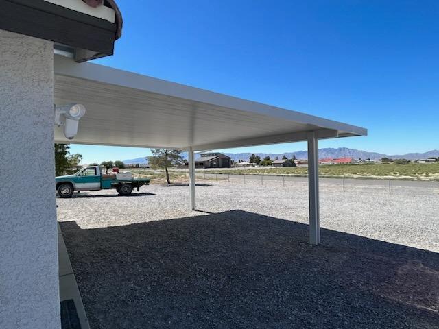 White Alumawood Shade Structure
