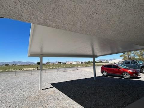White Alumawood Shade Structure